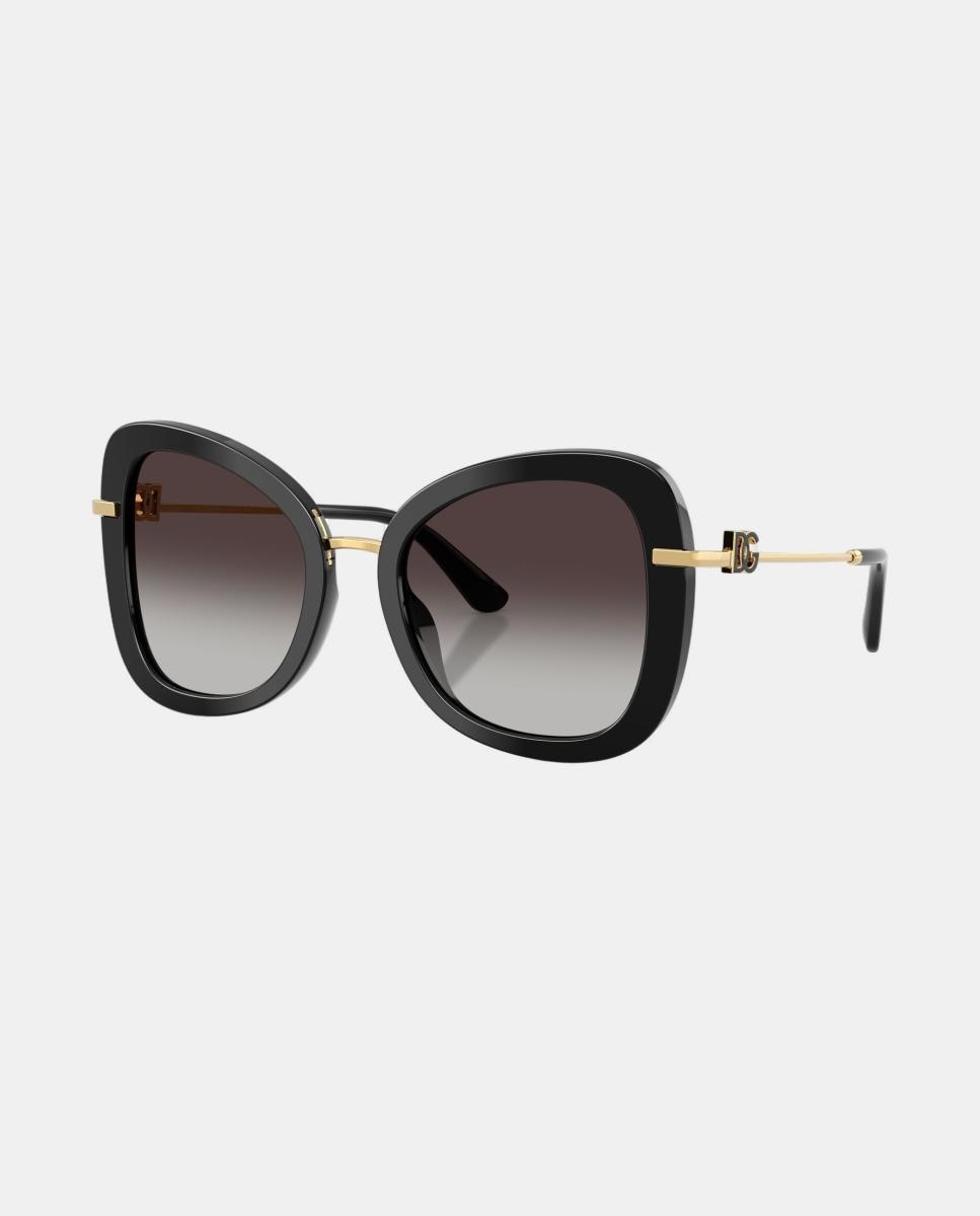 Imagen 2 de Gafas de sol DG4535 de mujer mariposa en acetato con lente degradada - Dolce & Gabbana - Negro Negro