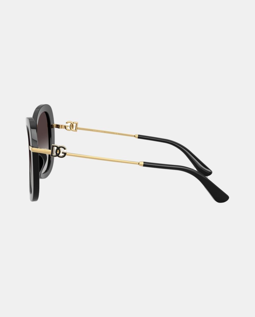 Imagen 3 de Gafas de sol DG4535 de mujer mariposa en acetato con lente degradada - Dolce & Gabbana - Negro Negro