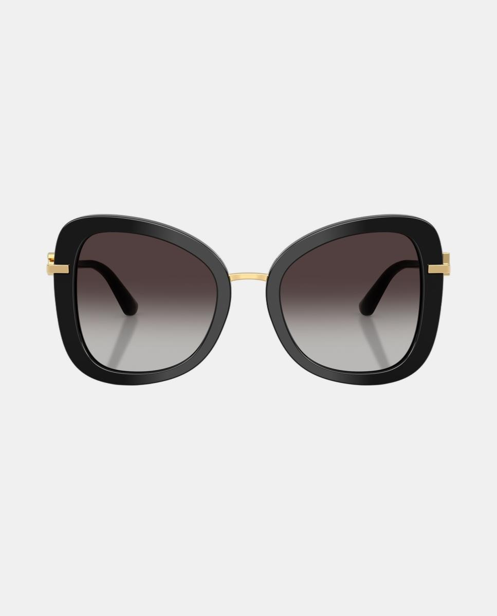 Imagen 4 de Gafas de sol DG4535 de mujer mariposa en acetato con lente degradada - Dolce & Gabbana - Negro Negro