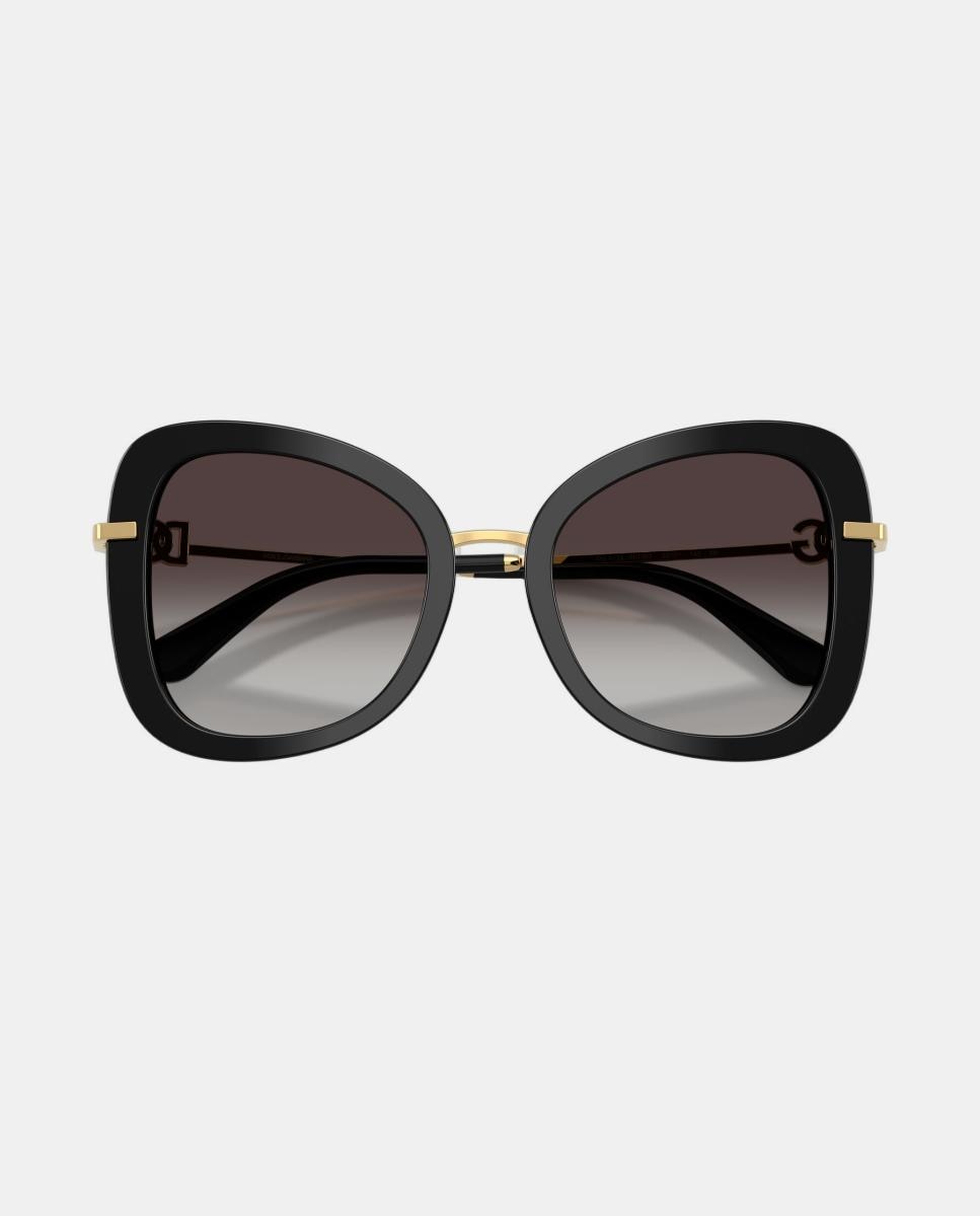 Imagen 5 de Gafas de sol DG4535 de mujer mariposa en acetato con lente degradada - Dolce & Gabbana - Negro Negro