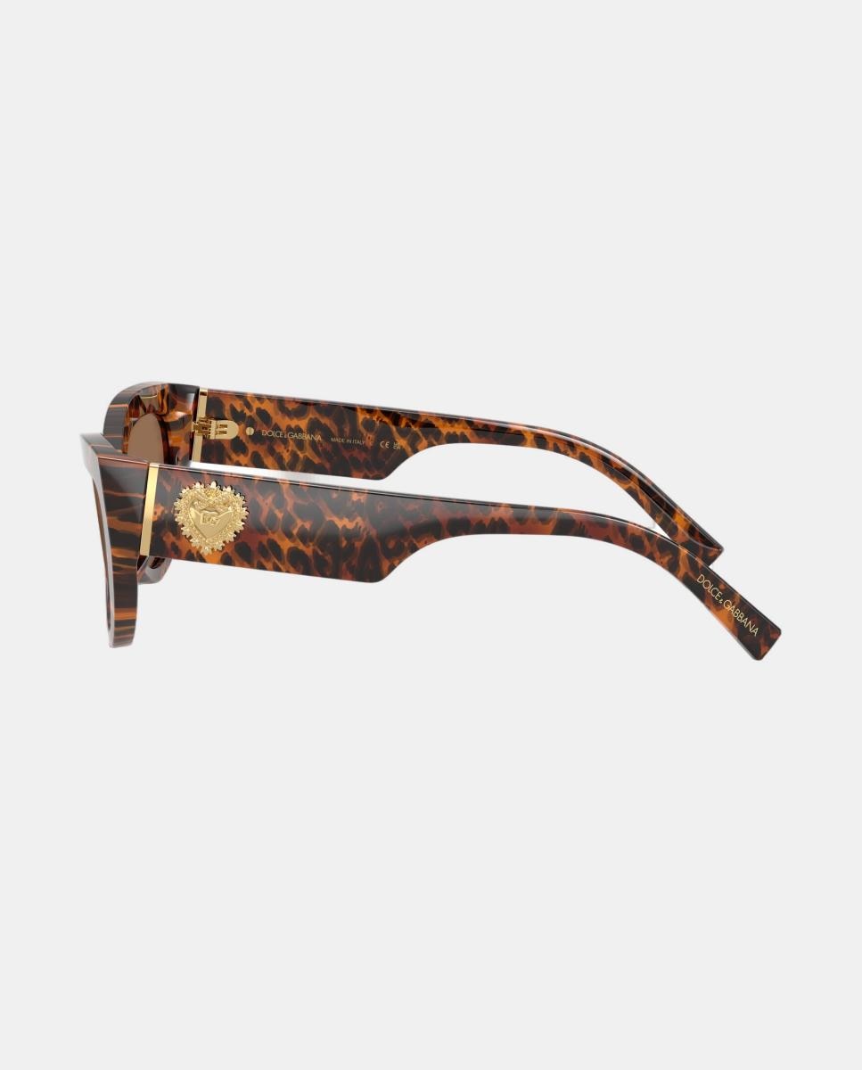 Imagen 3 de Gafas de sol DG4536 de mujer ojo de gato en acetato - Dolce & Gabbana - Transparente Transparente