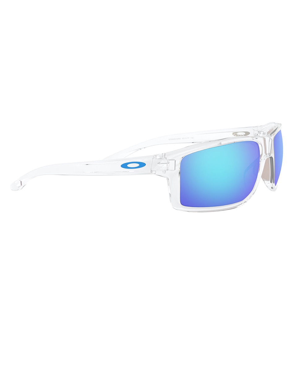 Gafas de sol OO9449 GIBSTON de hombre cuadrada en inyectado con lente espejada - Oakley - Blanco Blanco-2
