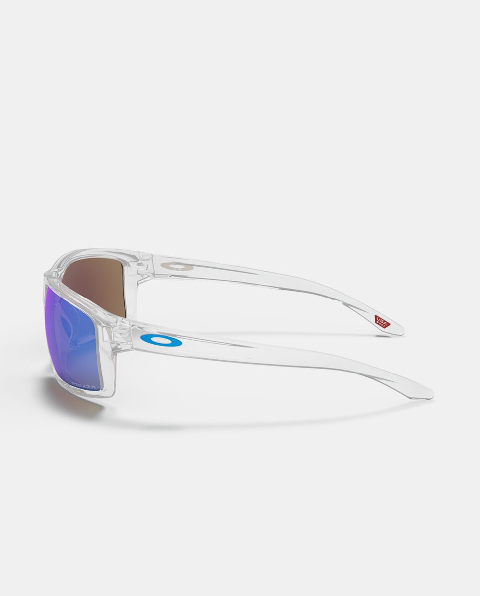 Gafas de sol OO9449 GIBSTON de hombre cuadrada en inyectado con lente espejada - Oakley - Blanco Blanco-5