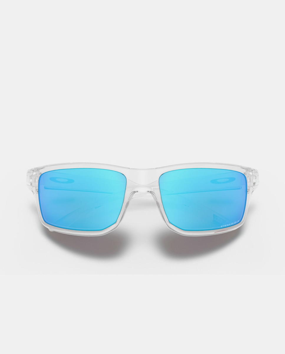Gafas de sol OO9449 GIBSTON de hombre cuadrada en inyectado con lente espejada - Oakley - Blanco Blanco-7