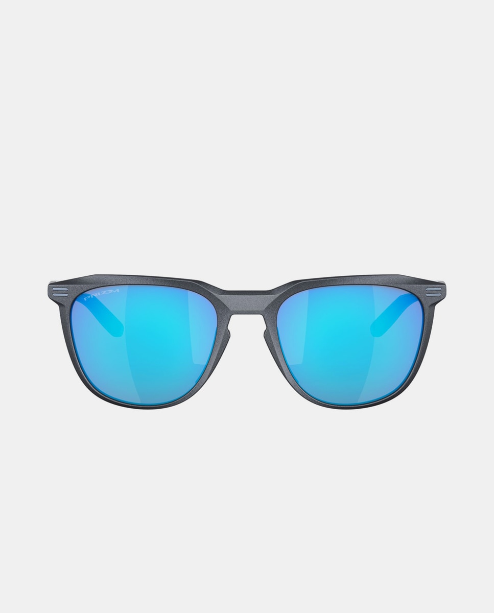 Gafas de sol OO9286 THURSO de hombre redonda en inyectado con lente espejada - Oakley - Azul Azul-1