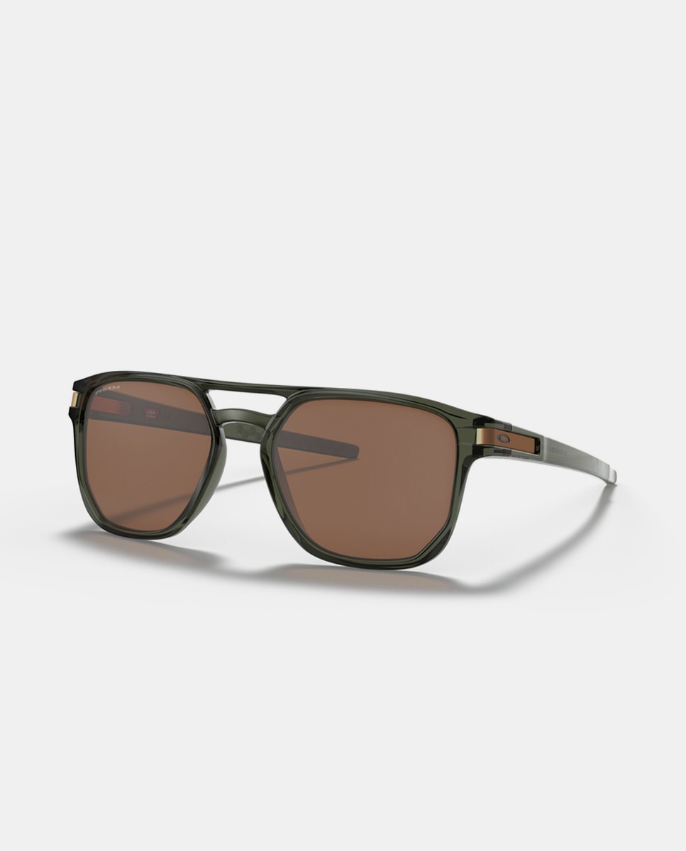 Gafas de sol OO9436 LATCH BETA de hombre cuadrada en inyectado con lente espejada - Oakley - Verde Verde-2