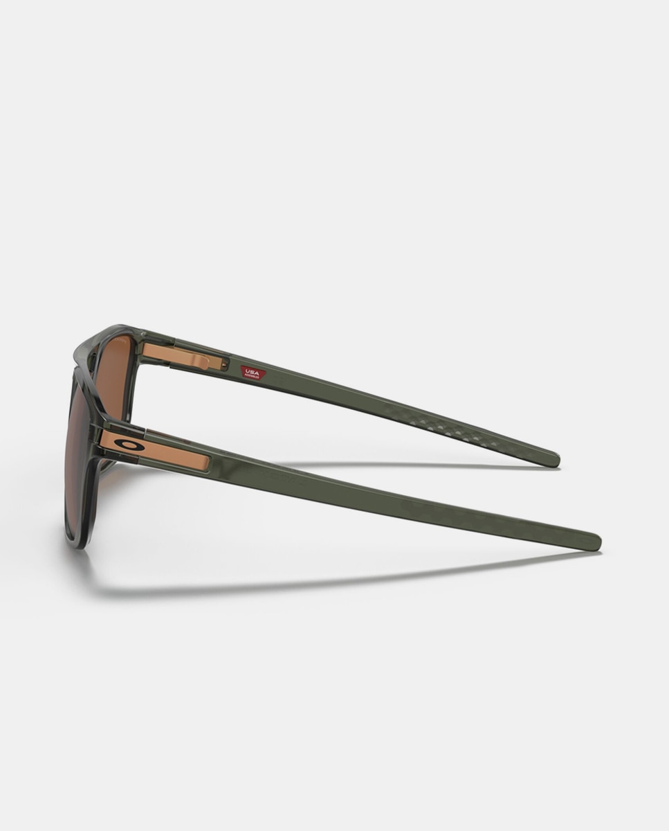 Gafas de sol OO9436 LATCH BETA de hombre cuadrada en inyectado con lente espejada - Oakley - Verde Verde-3