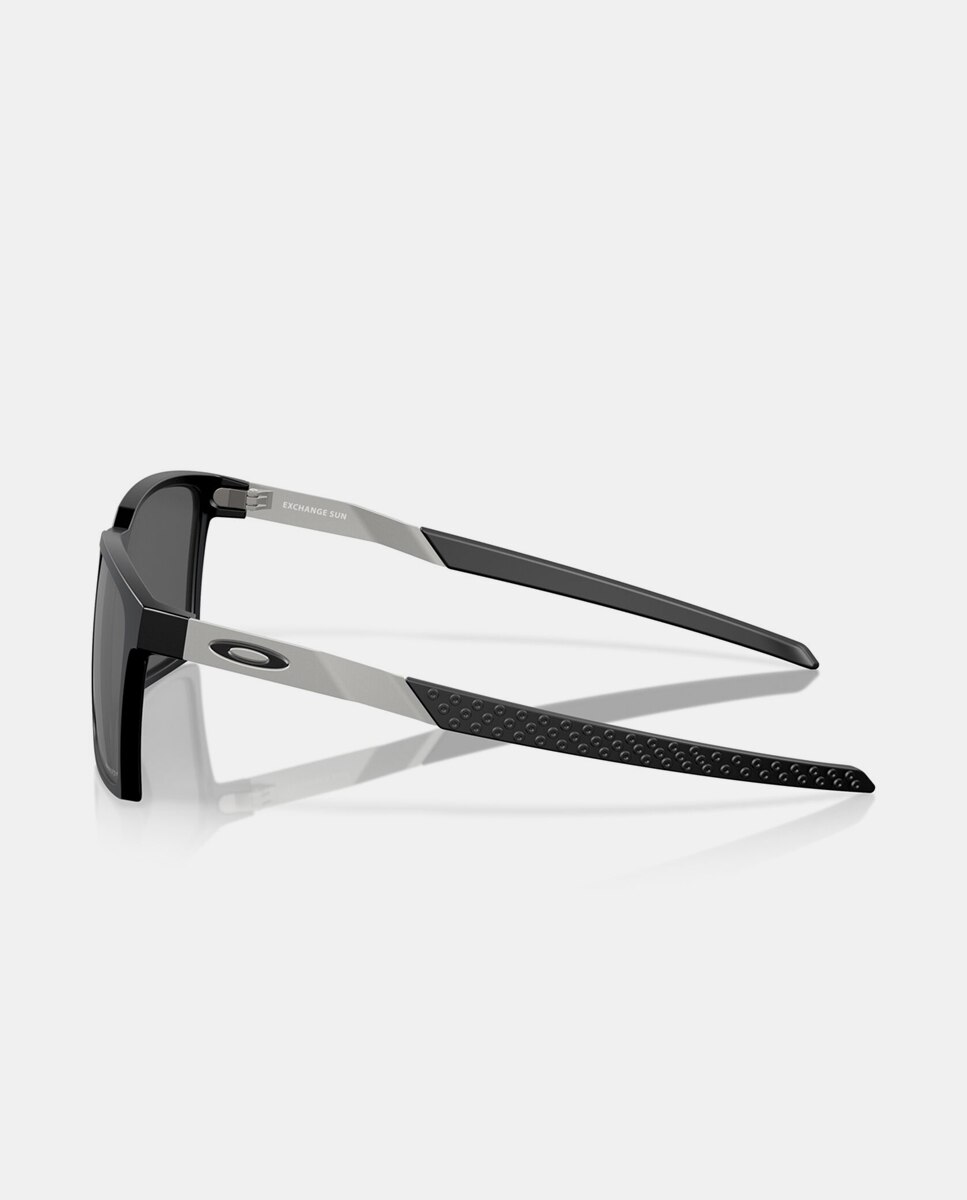 Gafas de sol OO9483 EXCHANGE SUN unisex rectangular en inyectado con lente espejada - Oakley - Negro Negro-3