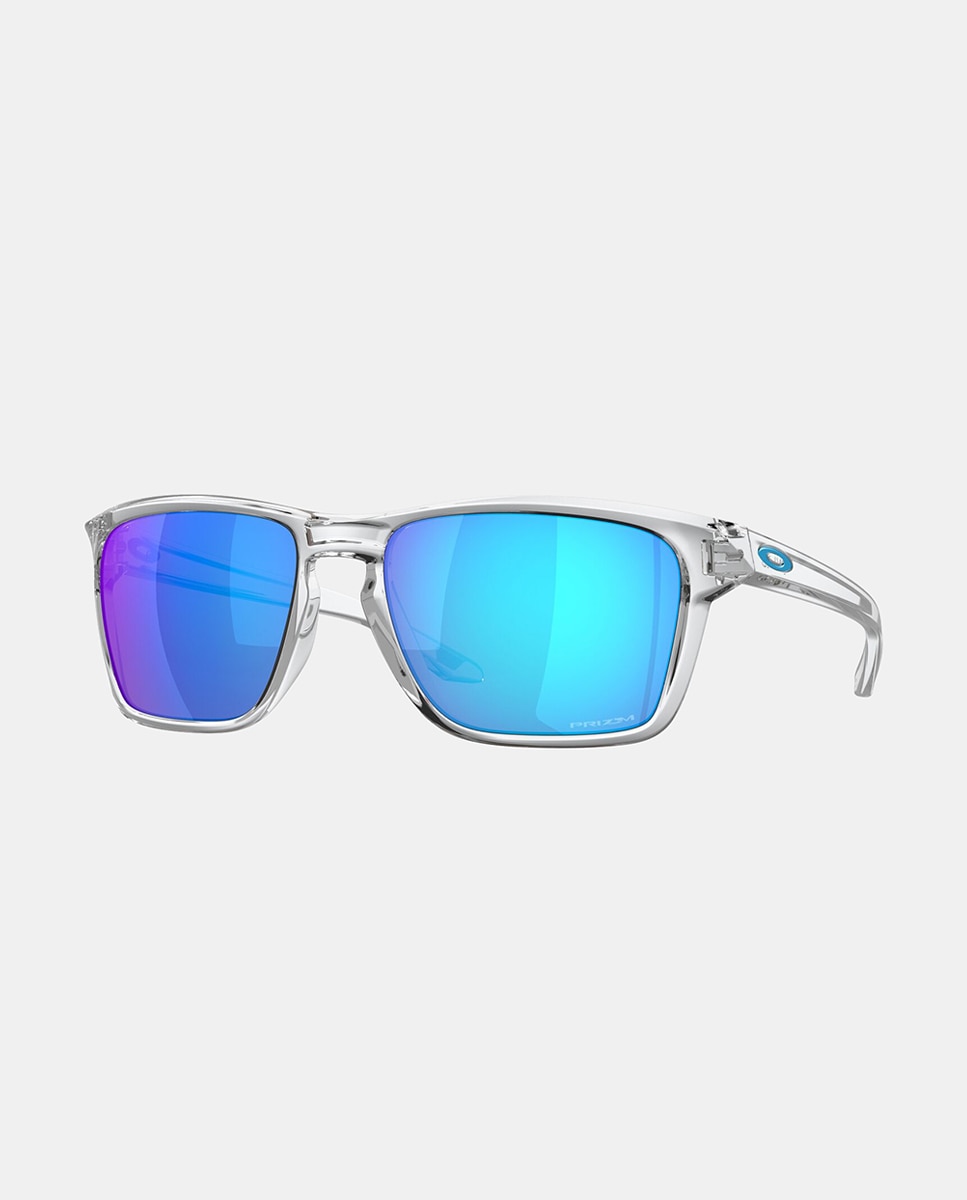 Gafas de sol OO9448 SYLAS de hombre rectangular en inyectado con lente espejada - Oakley - Blanco Blanco-2