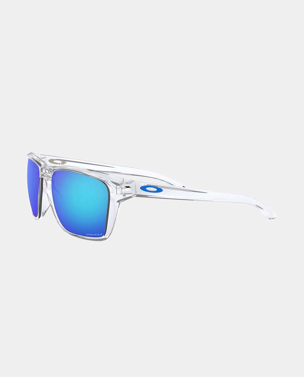 Gafas de sol OO9448 SYLAS de hombre rectangular en inyectado con lente espejada - Oakley - Blanco Blanco-3