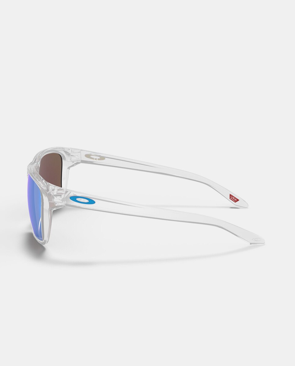 Gafas de sol OO9448 SYLAS de hombre rectangular en inyectado con lente espejada - Oakley - Blanco Blanco-5