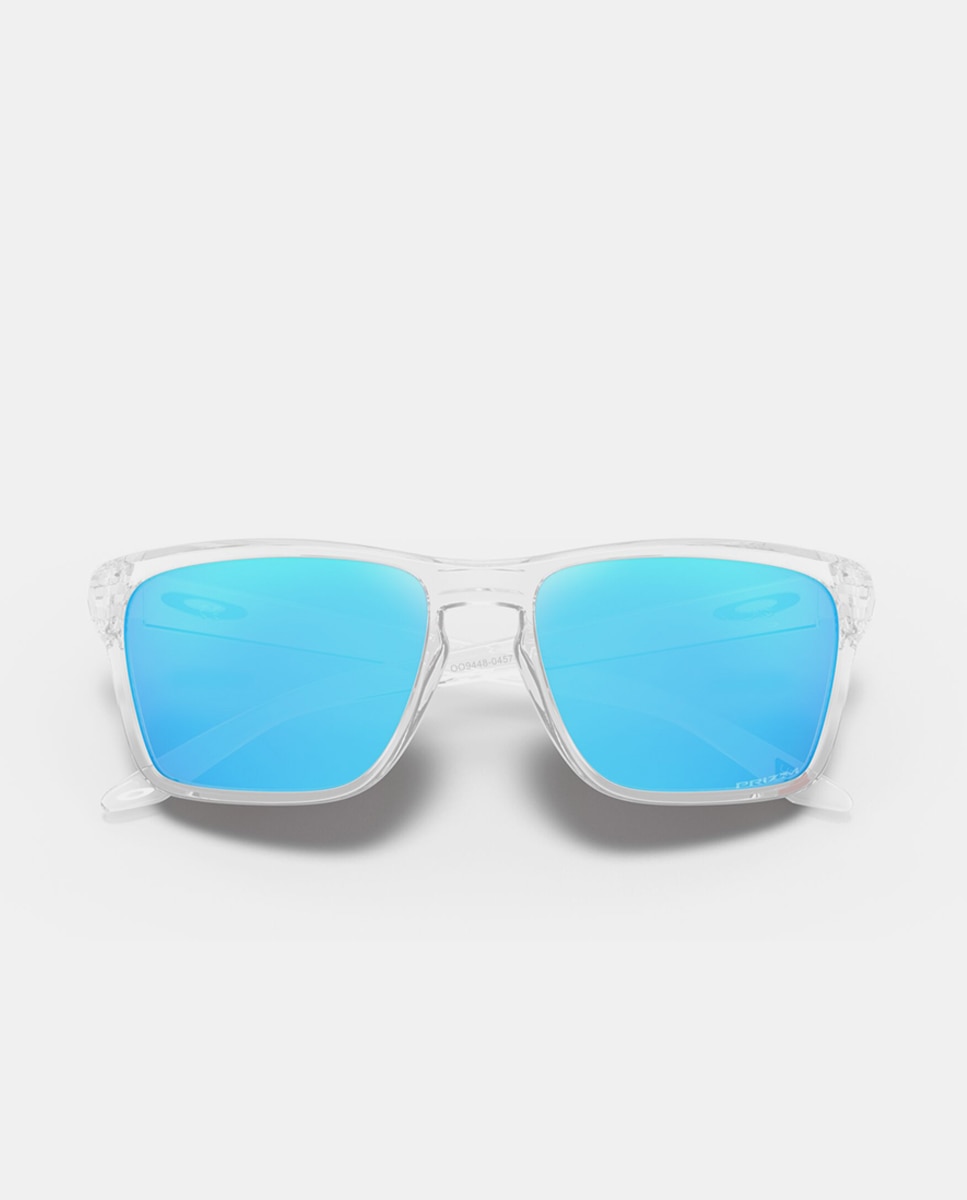 Gafas de sol OO9448 SYLAS de hombre rectangular en inyectado con lente espejada - Oakley - Blanco Blanco-7