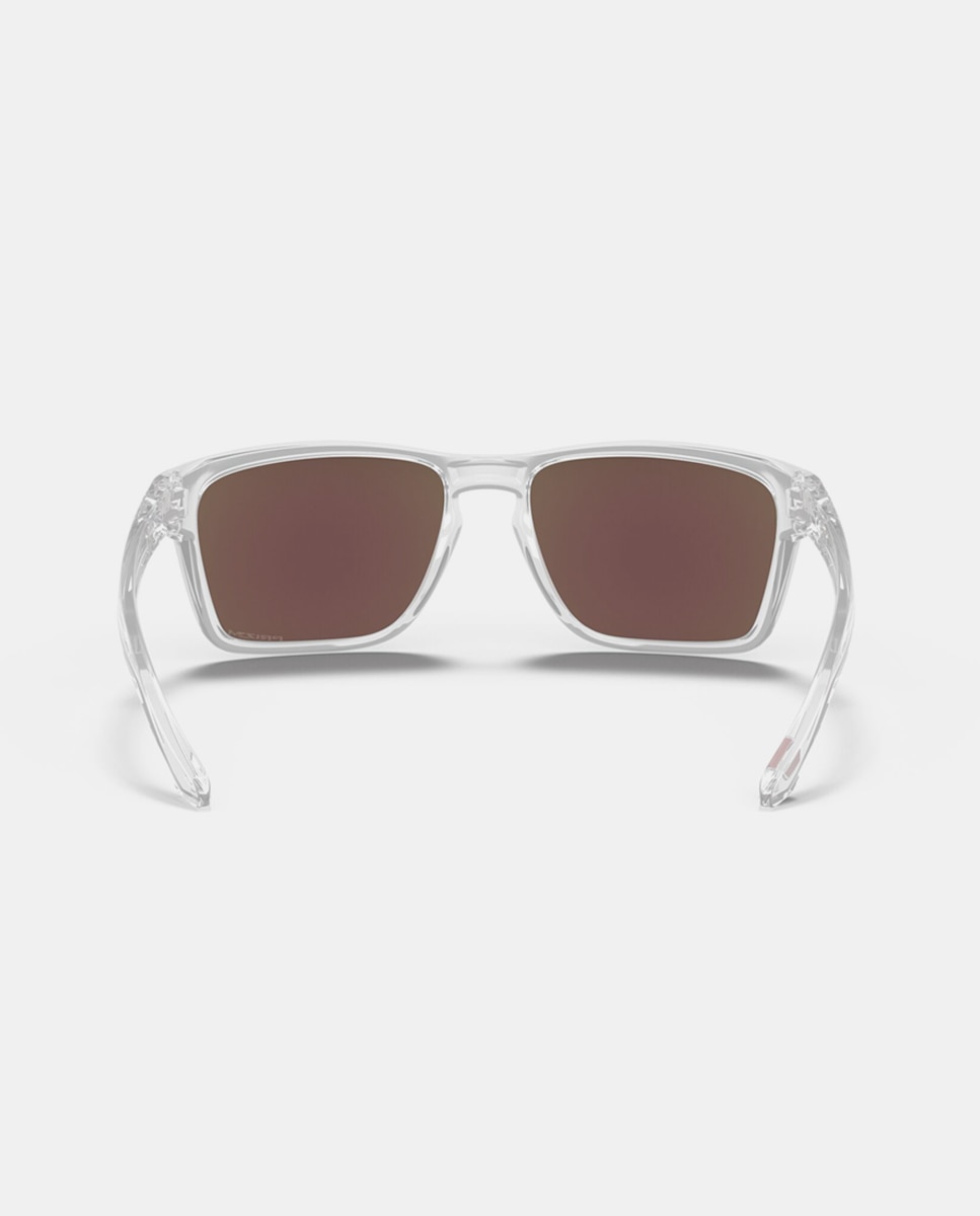 Gafas de sol OO9448 SYLAS de hombre rectangular en inyectado con lente espejada - Oakley - Blanco Blanco-8