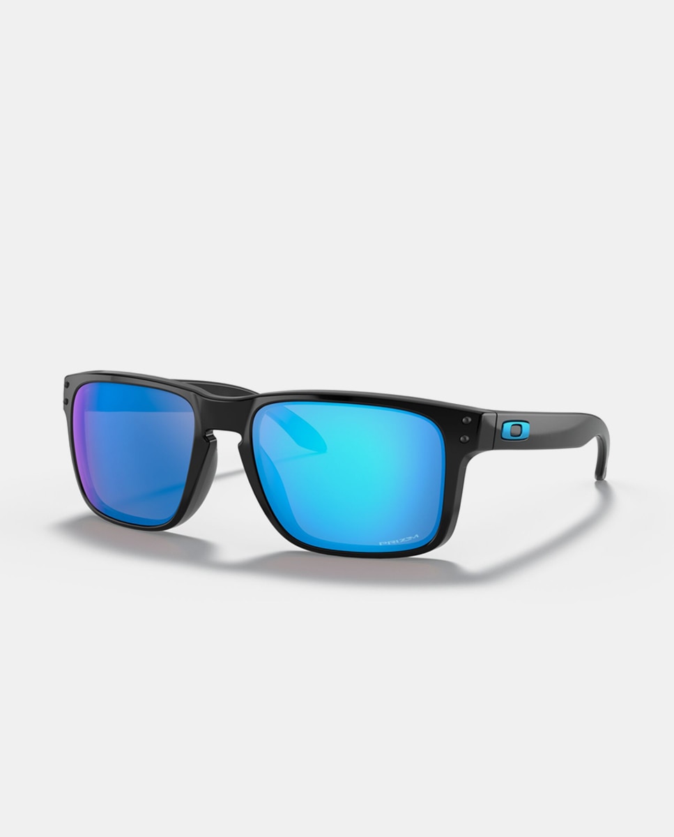 Gafas de sol OO9102 HOLBROOK de hombre cuadrada en inyectado con lente espejada - Oakley - Negro Negro-2
