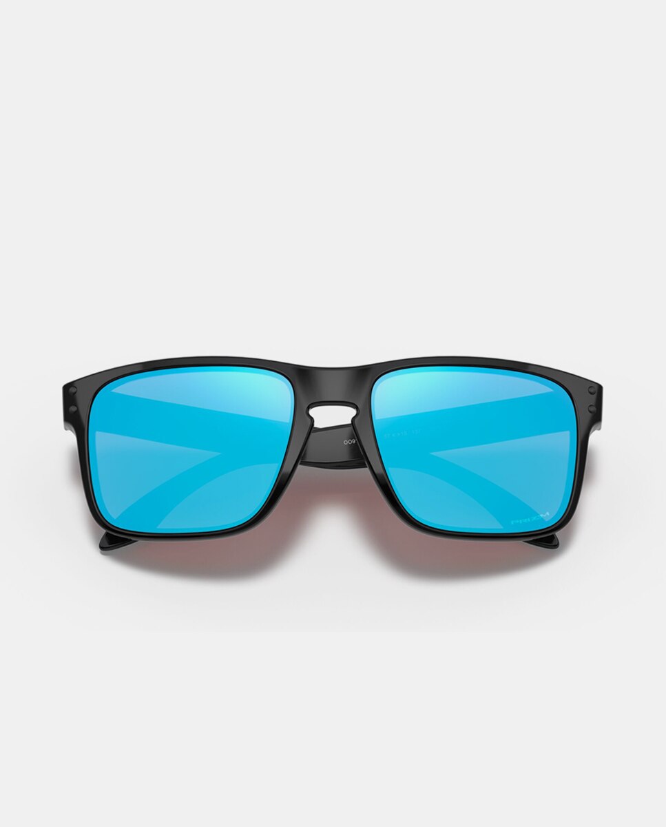 Gafas de sol OO9102 HOLBROOK de hombre cuadrada en inyectado con lente espejada - Oakley - Negro Negro-5