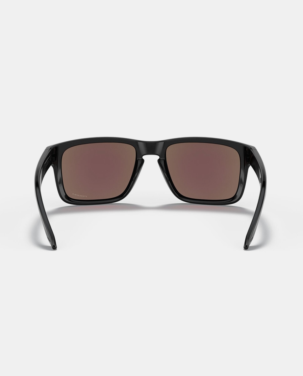 Gafas de sol OO9102 HOLBROOK de hombre cuadrada en inyectado con lente espejada - Oakley - Negro Negro-6