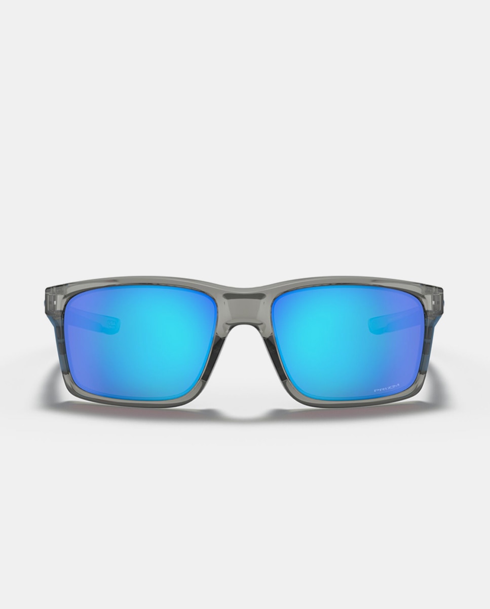 Gafas de sol OO9264 MAINLINK de hombre rectangular en inyectado con lente espejada - Oakley - Gris Gris-4