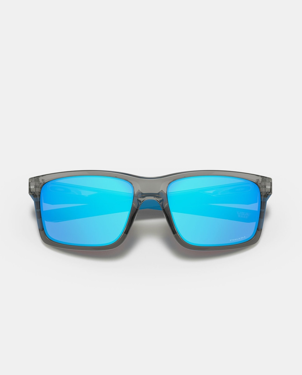 Gafas de sol OO9264 MAINLINK de hombre rectangular en inyectado con lente espejada - Oakley - Gris Gris-5