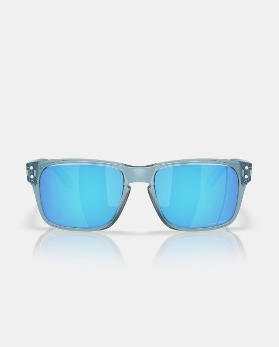 Imagen 4 de Gafas de sol OJ9014 HOLBROOK XXS unisex rectangular en inyectado con lente espejada - Oakley Junior - Azul Azul