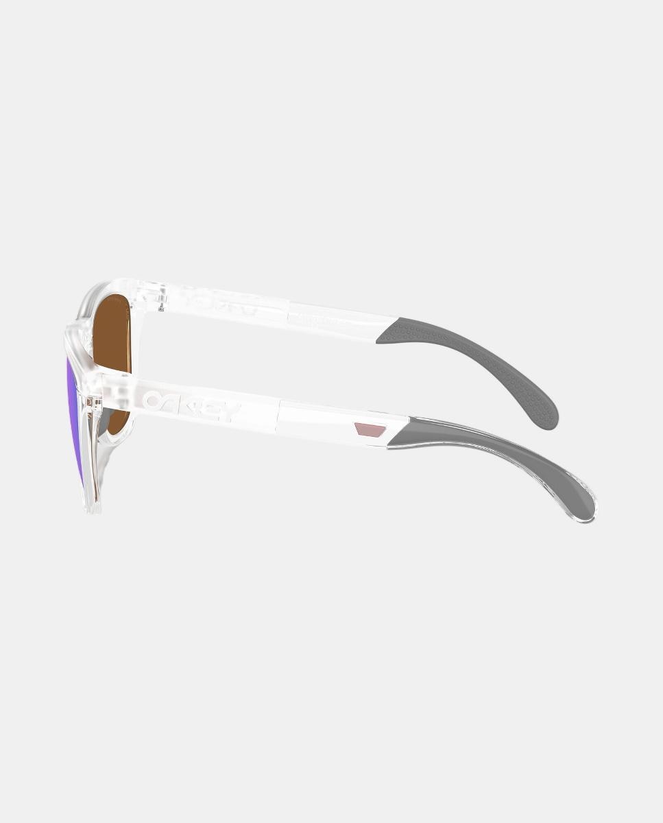 Gafas de sol OO9503 FROGSKINS RANGE XL unisex redonda en inyectado con lente espejada - Oakley - Transparente Transparente-3