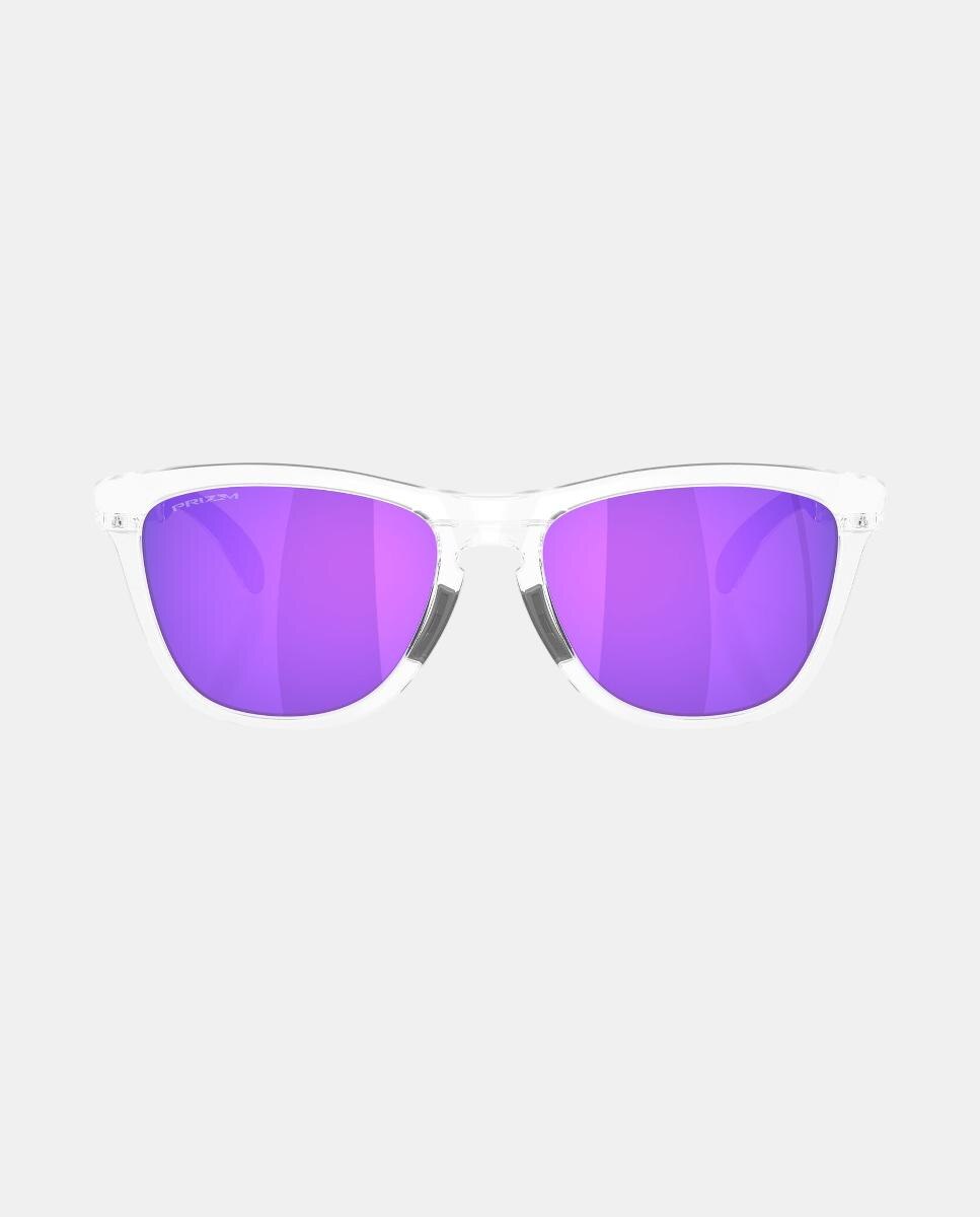 Gafas de sol OO9503 FROGSKINS RANGE XL unisex redonda en inyectado con lente espejada - Oakley - Transparente Transparente-4