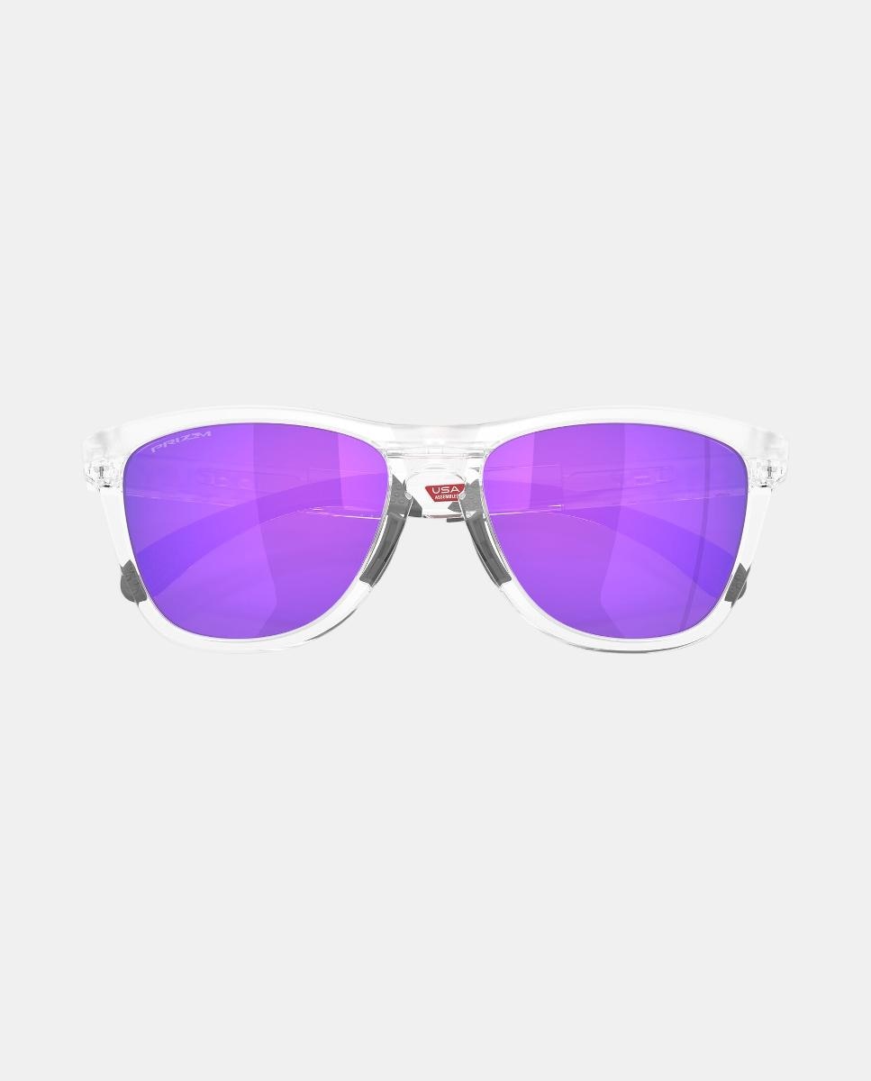Gafas de sol OO9503 FROGSKINS RANGE XL unisex redonda en inyectado con lente espejada - Oakley - Transparente Transparente-5