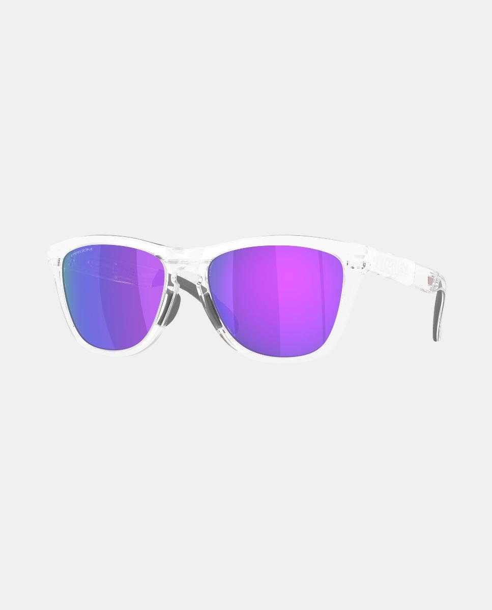 Gafas de sol OO9503 FROGSKINS RANGE XL unisex redonda en inyectado con lente espejada - Oakley - Transparente Transparente-11