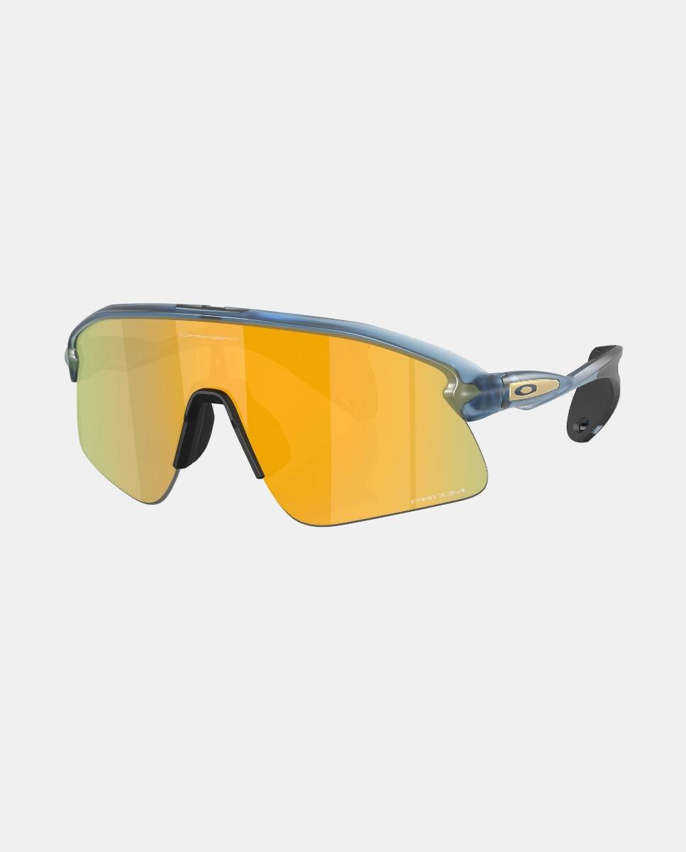 Gafas de sol OO9517 STUNT DEVIL unisex rectangular en inyectado con lente espejada - Oakley - Azul Azul-2