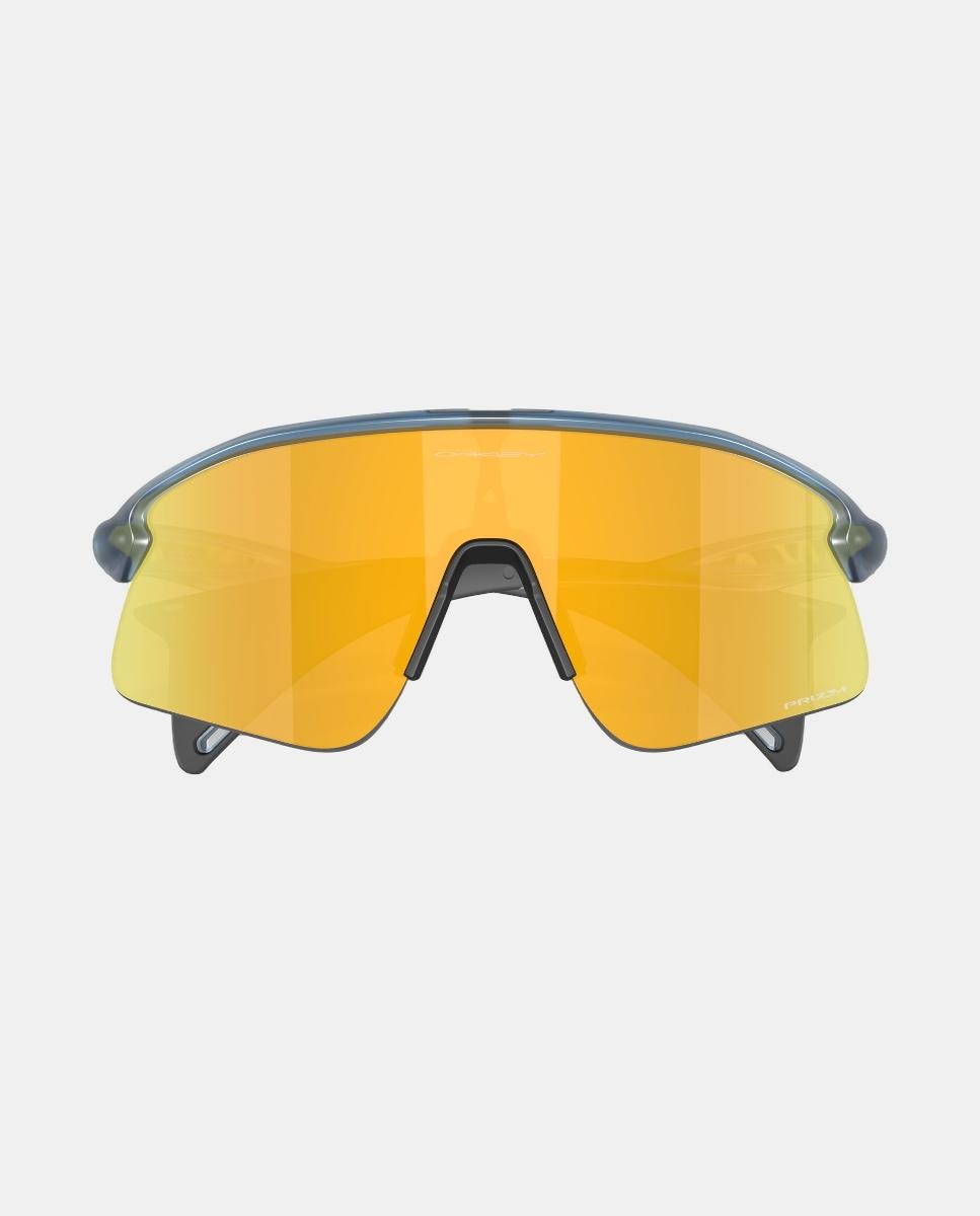 Gafas de sol OO9517 STUNT DEVIL unisex rectangular en inyectado con lente espejada - Oakley - Azul Azul-5