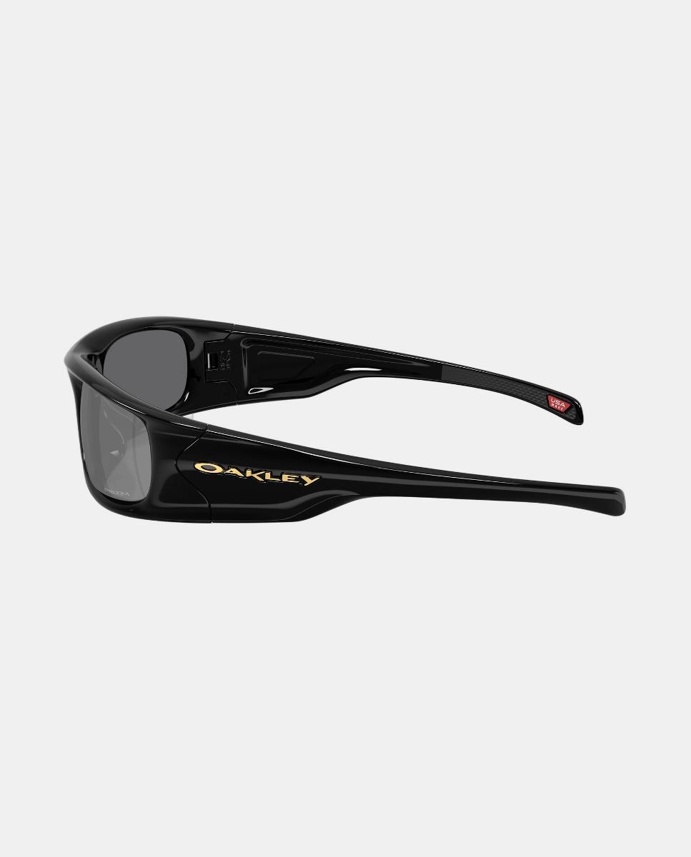 Gafas de sol OO9522 HIGHLAND unisex rectangular en inyectado con lente espejada - Oakley - Negro Negro-3