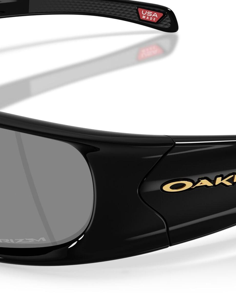 Gafas de sol OO9522 HIGHLAND unisex rectangular en inyectado con lente espejada - Oakley - Negro Negro-8