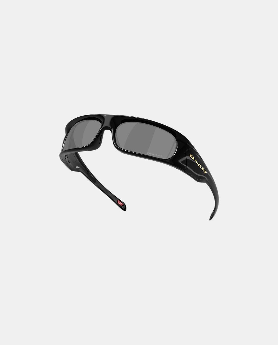 Gafas de sol OO9522 HIGHLAND unisex rectangular en inyectado con lente espejada - Oakley - Negro Negro-9
