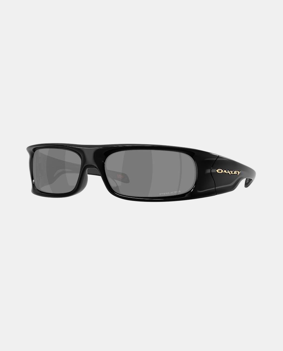 Gafas de sol OO9522 HIGHLAND unisex rectangular en inyectado con lente espejada - Oakley - Negro Negro-11