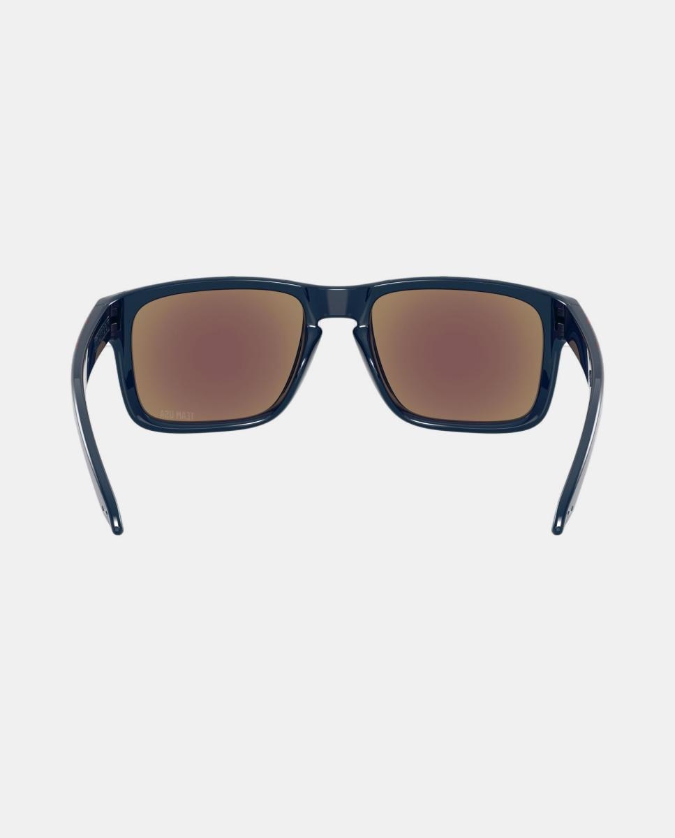 Gafa de sol de hombre cuadrada en inyectado con lente espejada - Oakley - Negro Negro-6