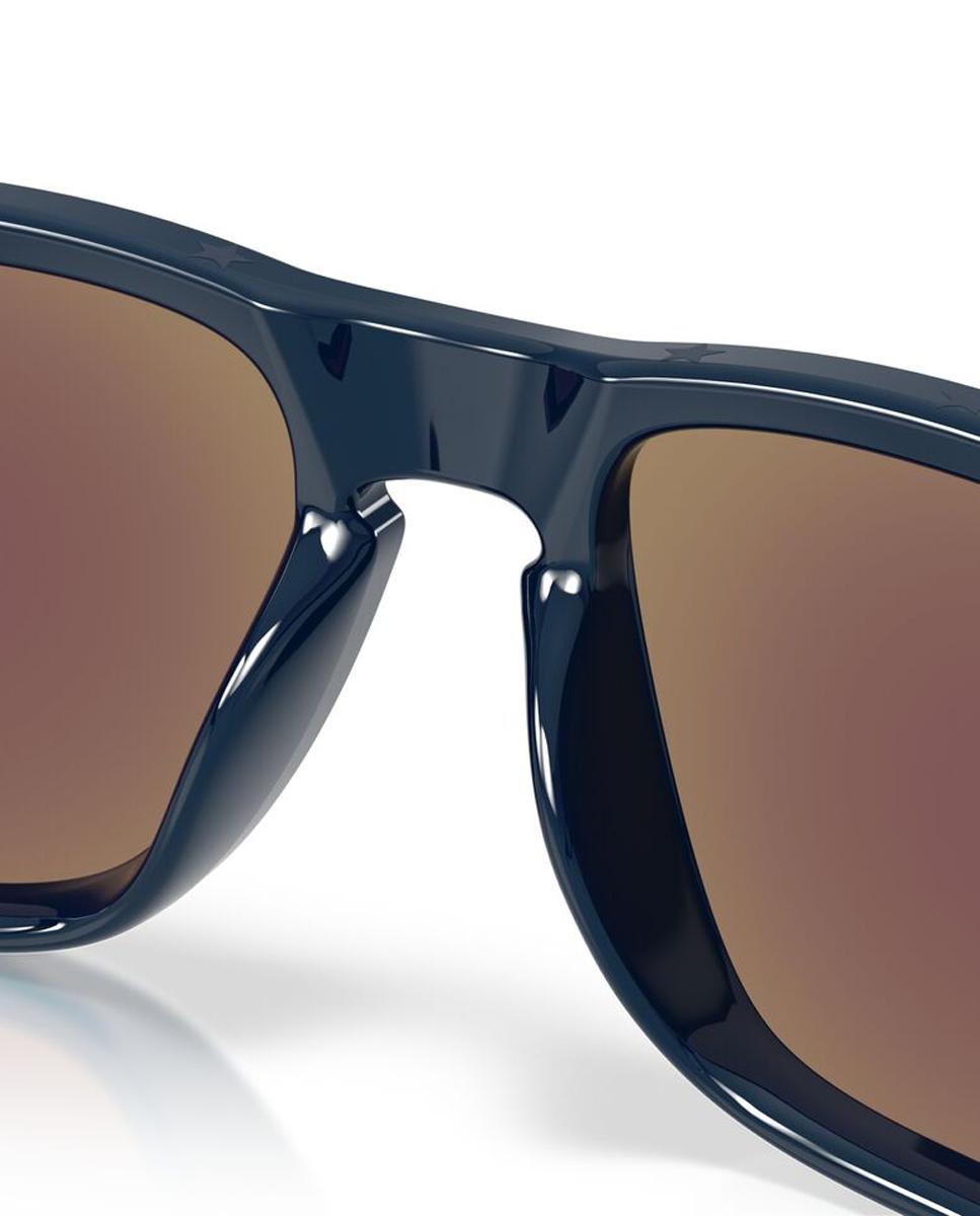 Gafa de sol de hombre cuadrada en inyectado con lente espejada - Oakley - Negro Negro-7
