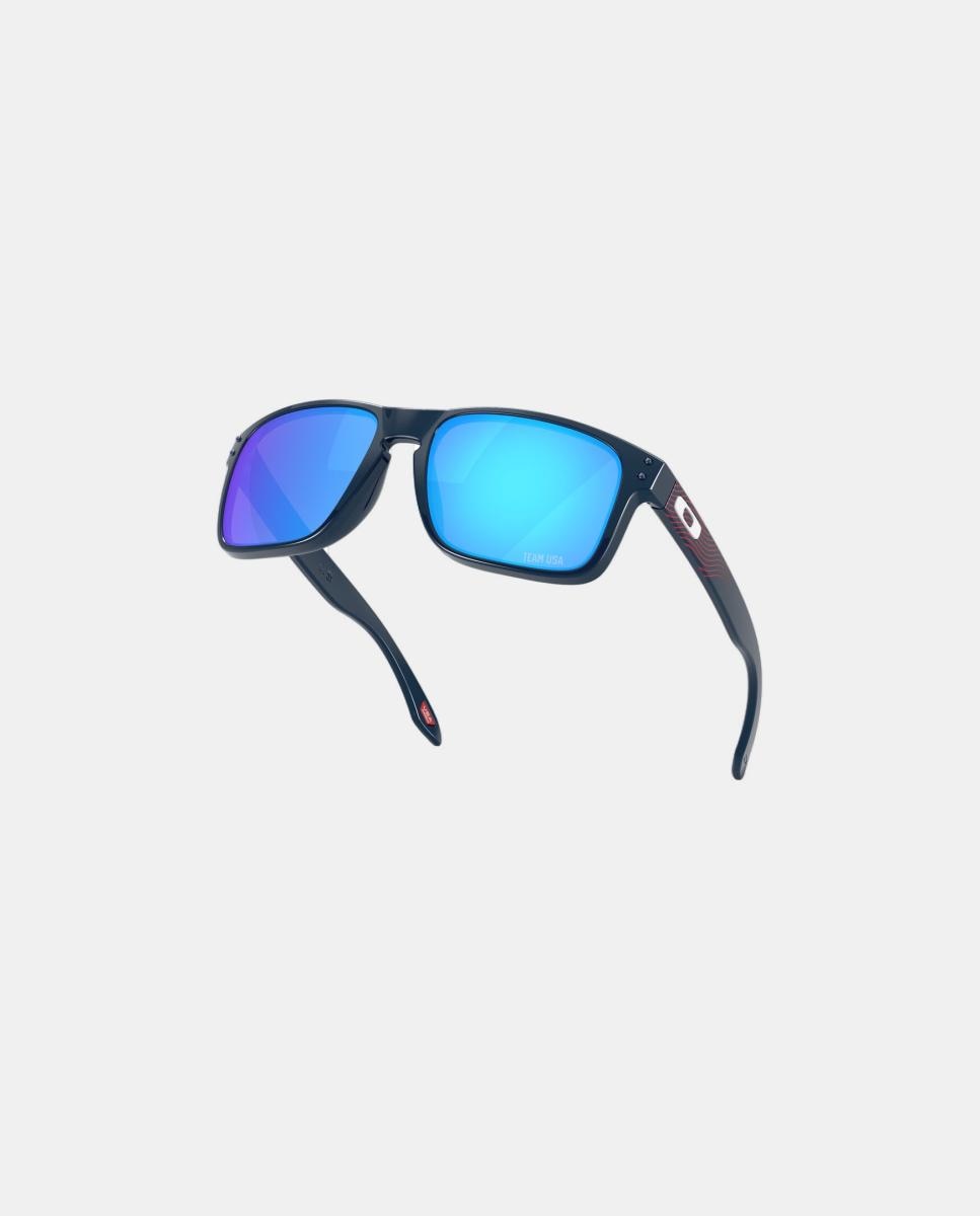 Gafa de sol de hombre cuadrada en inyectado con lente espejada - Oakley - Negro Negro-9