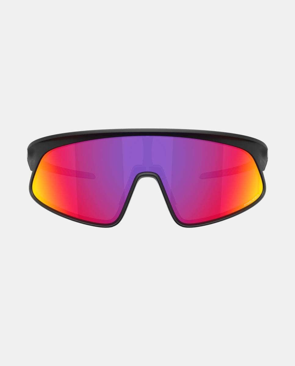 Imagen 0 de Gafa de sol de unisex rectangular en inyectado con lente espejada Negro