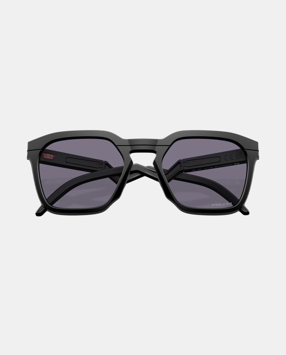Gafa de sol unisex cuadrada en inyectado con lente espejada - Oakley - Negro Negro-5