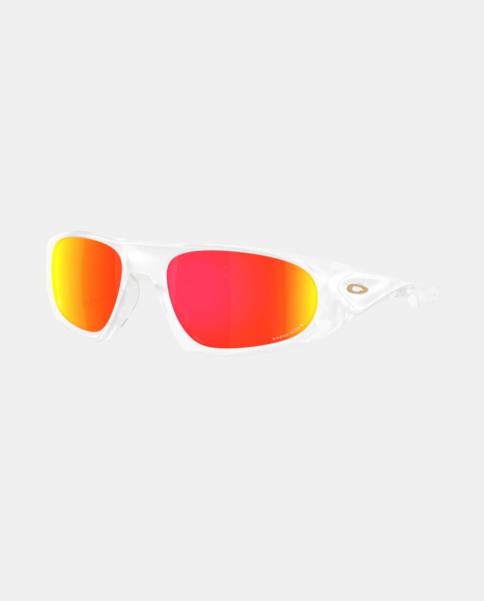 Gafa de sol unisex ovalada en inyectado con lente espejada - Oakley - Transparente Transparente-2