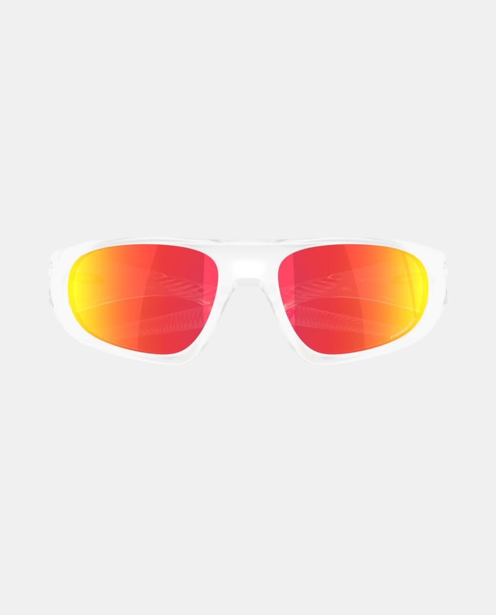 Gafa de sol unisex ovalada en inyectado con lente espejada - Oakley - Transparente Transparente-5