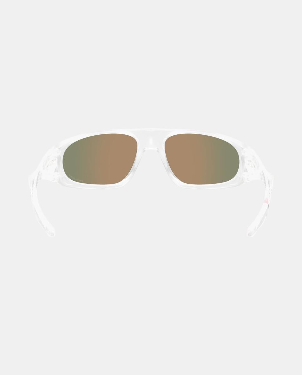 Gafa de sol unisex ovalada en inyectado con lente espejada - Oakley - Transparente Transparente-6