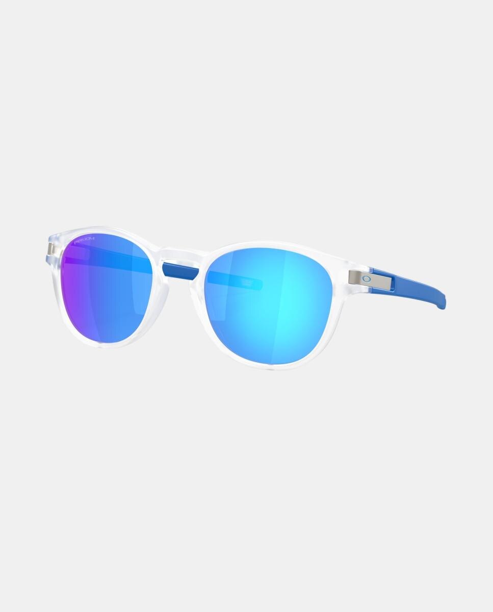 Gafa de sol de hombre ovalada en inyectado con lente espejada - Oakley - Transparente Transparente-2