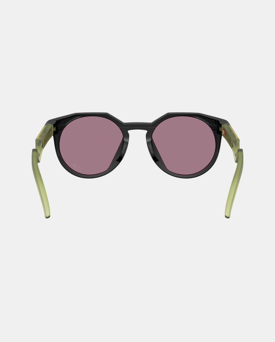 Gafa de sol de hombre redonda en inyectado con lente espejada - Oakley - Negro Negro-6