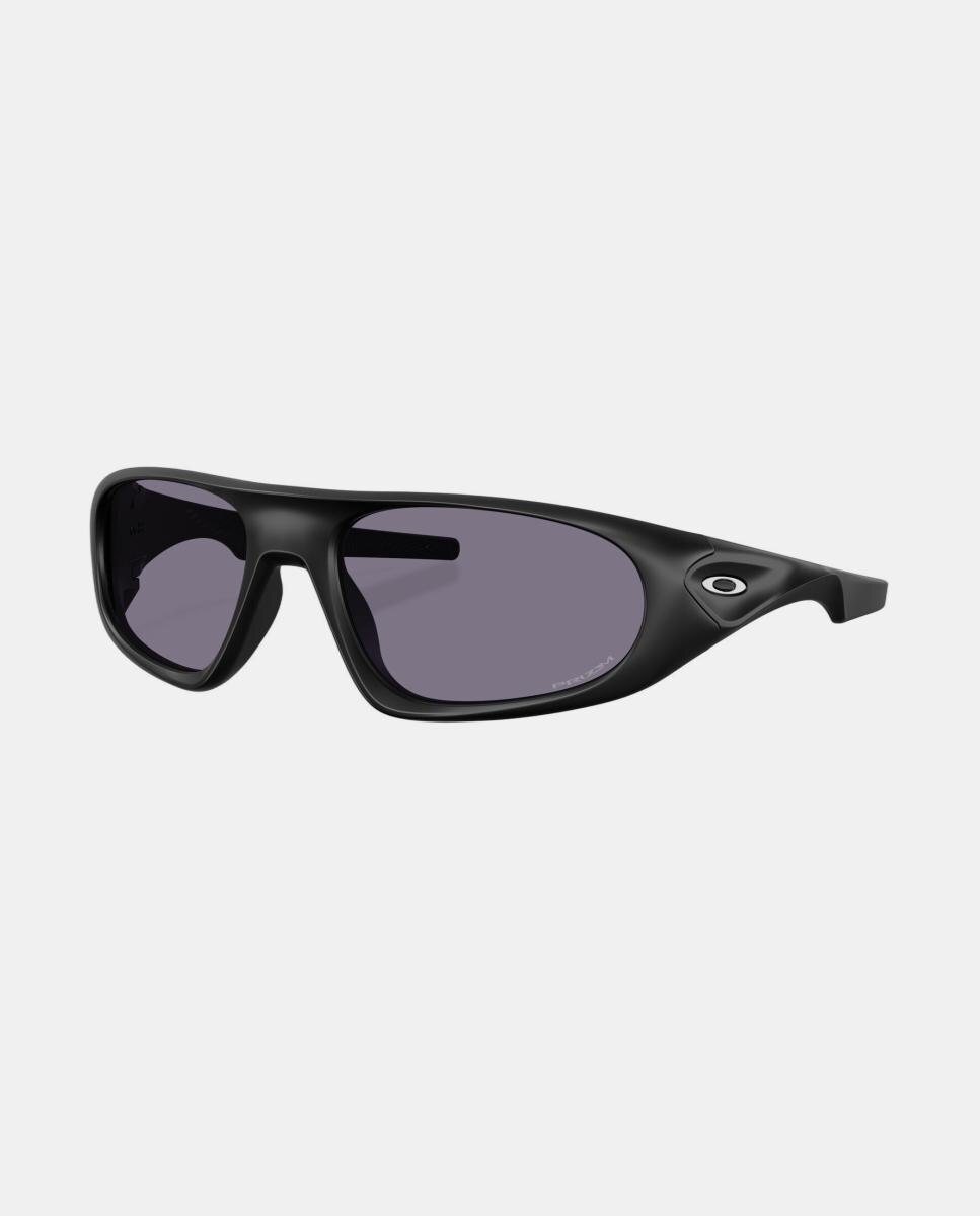 Gafa de sol de unisex ovalada en inyectado con lente espejada - Oakley - Negro Negro-2
