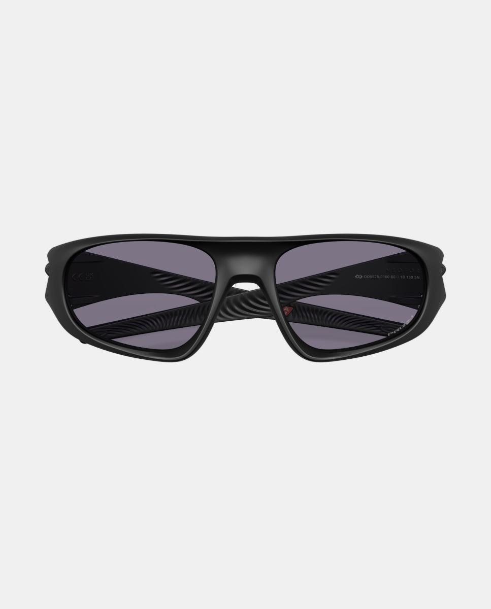 Gafa de sol de unisex ovalada en inyectado con lente espejada - Oakley - Negro Negro-5