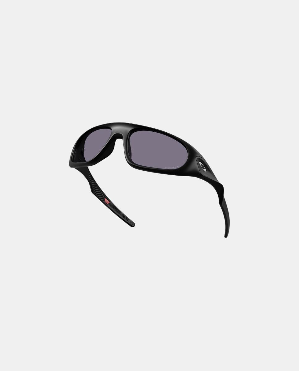 Gafa de sol de unisex ovalada en inyectado con lente espejada - Oakley - Negro Negro-9