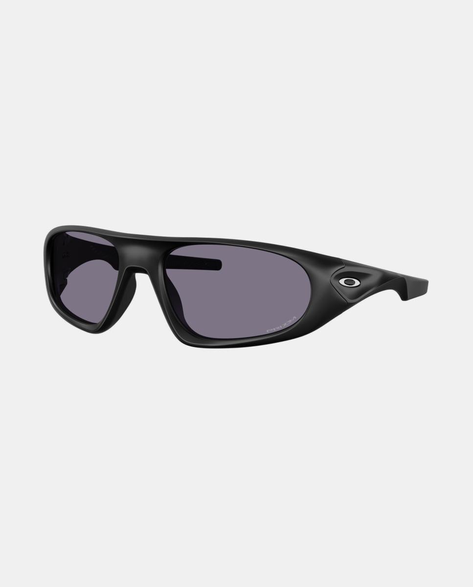 Gafa de sol de unisex ovalada en inyectado con lente espejada - Oakley - Negro Negro-10