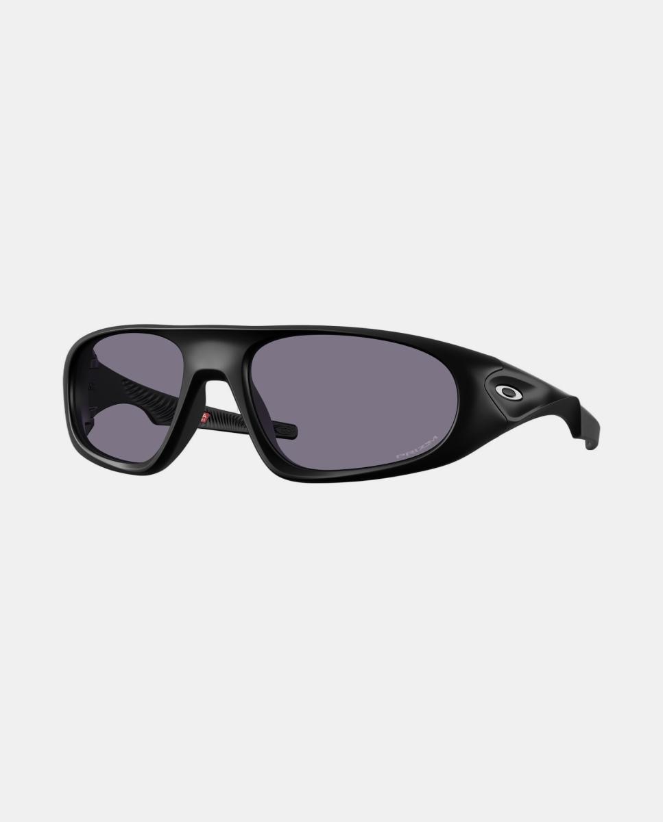 Gafa de sol de unisex ovalada en inyectado con lente espejada - Oakley - Negro Negro-11
