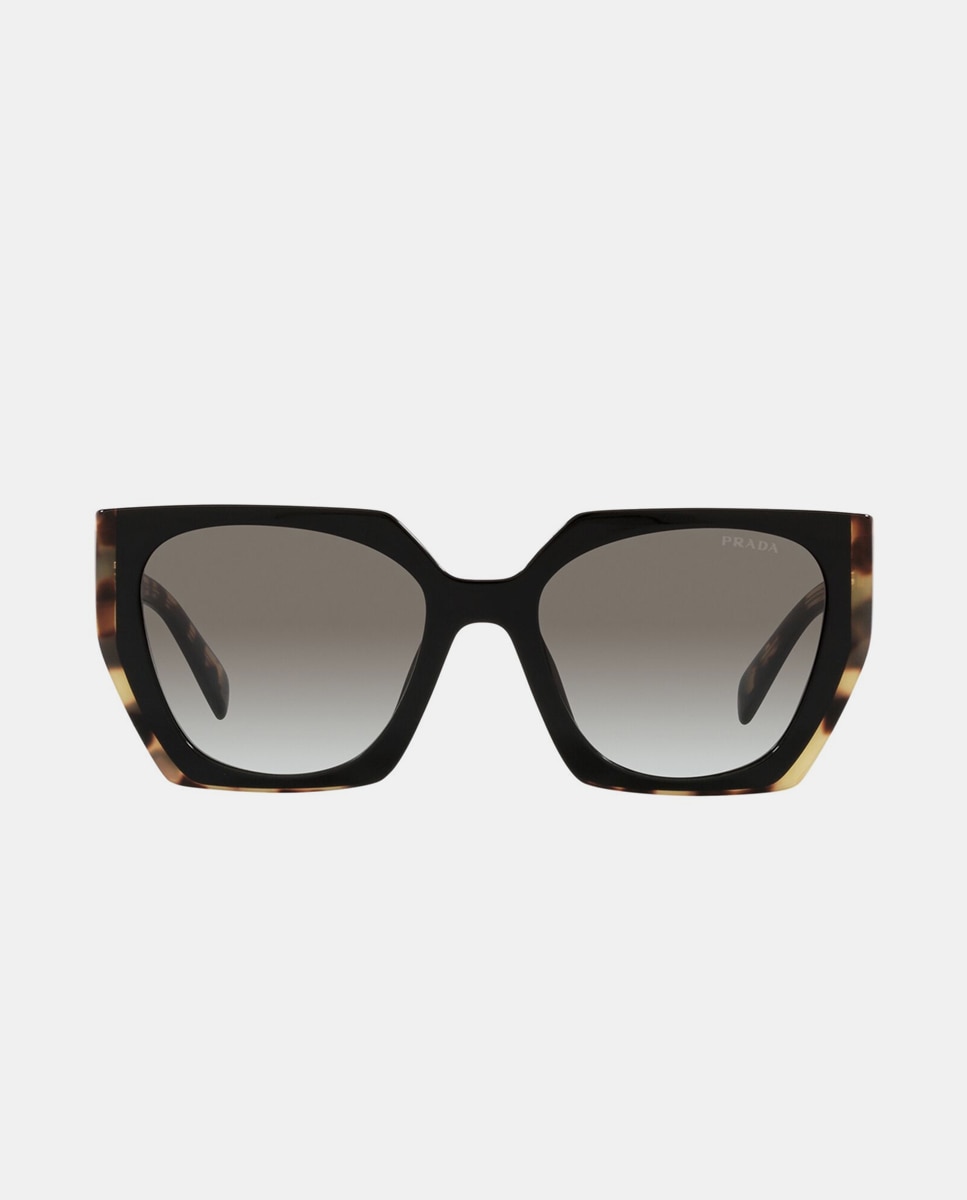 Imagen 0 de Gafas de sol PR 15WS de mujer rectangular en acetato con lente degradada Marrón