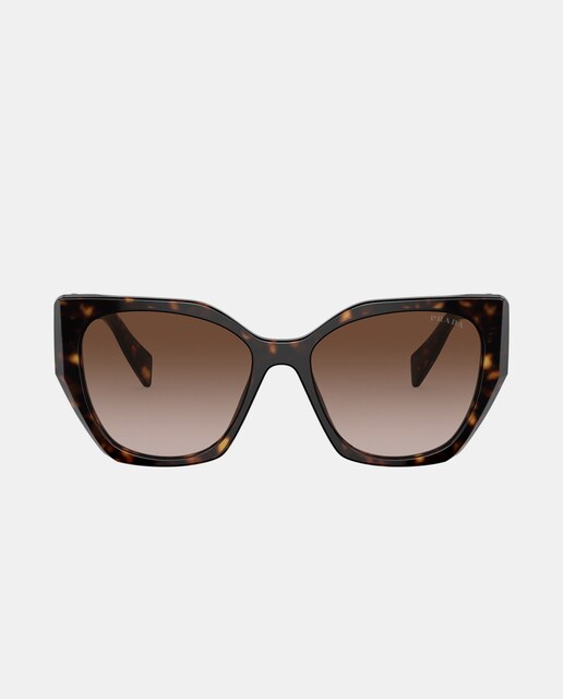 Gafas de sol de mujer mariposa de acetato en havana